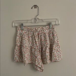 Floral Print Women's Shorts/skirt